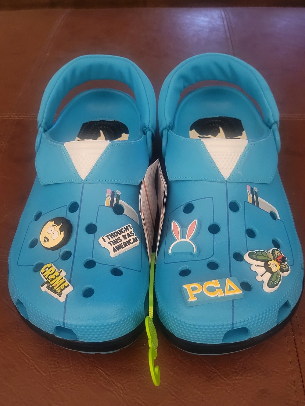 CROCS South Park Randy CIS CIG classic Clog Jibbitz Men's 9 Women's 11 New - Picture 3 of 14
